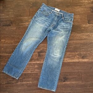 J. Crew Men's Straight Blue Jeans